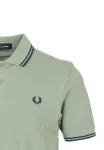 Рубашка поло Fred Perry, Green Black - фото 3