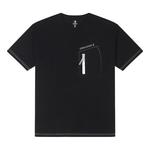 Футболка zip pocket logo t-shirt 'black' Converse, черный - фото