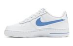 Кроссовки Nike Air Force 1 Low White University Blue GS - фото