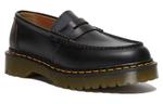 Лоферы Dr. Martens Penton Bex Yellow Stitch Quilon Leather Loafers 'Black' - фото 4