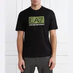 Футболка стандартного кроя Ea7, черный - фото