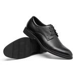 Мужские черные туфли QIAONAI, гладкая поверхность - фото 4