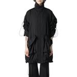 Пальто r-string Yohji Yamamoto, черный - фото 7