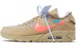 Кроссовки Nike Air Max 90 Unisex, бежевый/розовый - фото