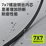 Скакалка механическая счетная Student Supply Unisex LINING, розовый - фото 5