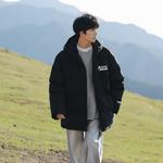 Пуховик Unisex JEANSWEST, Graphite Black BM06 - фото 6