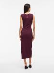 Платье VILA Vidanni, бордовый - фото 4