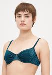 Верх бикини SWIM WIRE SENNA Lindex, цвет Dark Aqua - фото 4