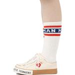 Унисекс высокие носки HUMAN MADE, 1 упаковка (Черный) - фото 6