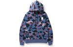Толстовка с капюшоном BAPE Grid Camo A Bathing Ape, фиолетовый - фото 2