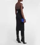 Платье миди без бретелек Off-White, черный - фото 3