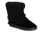 Тапочки MUK LUKS Raquel Bootie Slipper, черный - фото