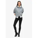 Свитер Superdry Essential Logo half zip, серый - фото 5