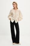 Блузка Answear.Lab, бежевый - фото 2