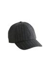 Бейсболка & other stories Cap, Dark Grey Melange White/Mottled Dark Grey - фото 2