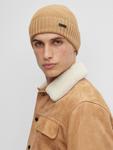 Шапка BOSS Fati, темно-бежевый - фото 3
