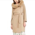 Пальто женское Camel MaxMara Studio, хаки - фото 3