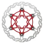 Тормозной диск Ashima Flotor Evolution 6B, серебряный - фото