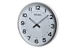 SEIKO Часы Quartz Movement Plastic Wall Clock Unisex White - фото 2