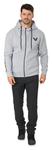 Худи на молнии VUS-2 Vanucci, серый - фото 4