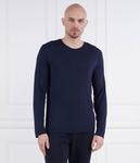 Лонгслив мужской Emporio Armani из вискозы, синий - фото 3