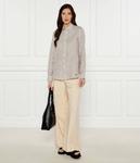 Льняная рубашка йозеф Regular fit Weekend Max Mara, коричневый - фото 2