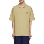 Поло Bold Fox Head Patch оверсайз Maison Kitsune, зеленый - фото 6