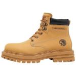 Мартин Бутс Унисекс Черный/Имбирно-желтый FAIRWHALE, Имбирно-желтый (на флисовой подкладке) - фото 3