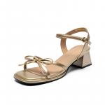 Сандалии женские Zhr, серебряный - фото 8