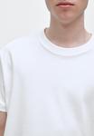 Футболка Massimo Dutti SHORT SLEEVE, White Denim/White - фото 4