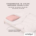 Наволочка Schlafgut, светло-розовый - фото 3