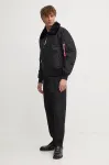 Бомбер Injector III Alpha Industries, черный - фото 3