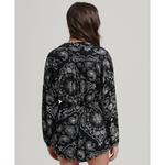 Комбинезон Superdry Vintage Beach, черный - фото 2