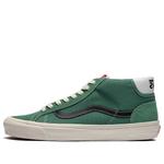 Кроссовки og mid skool 37 'green' Vans, черный - фото