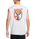 Nike Мужская белая майка Tank - фото 3