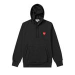 Топ Comme des Garçons PLAY Pull Over Hoddie, Black - фото