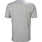 Логотип футболки Hellyhansen, серый - фото 2