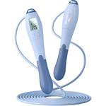 Электронная скакалка с ПВХ-счетчиком LINING, синий - фото