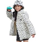 Детская пуховая куртка MLB, кремовый - фото 4