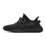 Кроссовки adidas originals Yeezy Boost 350 V2 Lifestyle Shoes Unisex Low-top Black, черный - фото