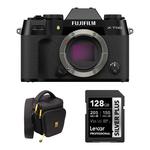 Беззеркальная камера FUJIFILM X-T50 Mirrorless Camera with Basic Bundle (Black) - фото
