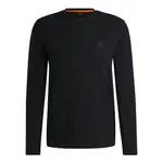 Лонгслив BOSS Tacks, черный - фото