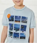 Футболка Oversize fit Guess, синий - фото 4