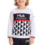FILA KIDS Свитшот Standard White для детей 3-7 лет - фото 4