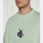 Толстовка оверсайз Duberry Hugo, зеленый - фото 4