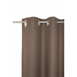 Штора SUNBONE, люверсы, 1 шт. Wirth, коричневый - фото 3