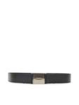 Женский ремень Logo Plaque Elasticated Belt 3.0 K60K612931 Calvin Klein, черный - фото