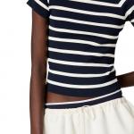 MIU MIU SS25 Вязаный свитер Women's Blue - фото 7