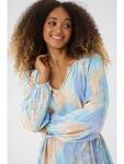 Платье CRCassia Regular Fit в цвете Blue Watercolor Cream - фото 10