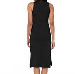 Платье-миди без рукавов черного цвета Hyfve, черный - фото 2